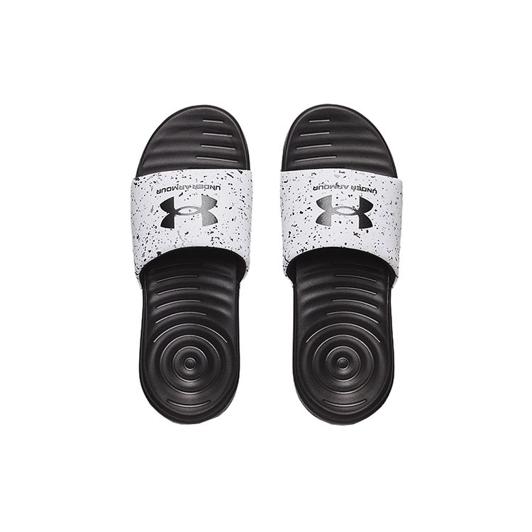 Under Armour Ansa Șlapi Grafici Alb Gri Jet Pestriț Adidași Bărbați 3024434-106