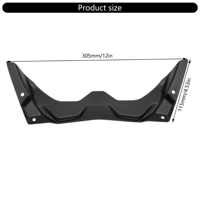 Updraft Wind Deflector Motorcycle Cockpit Panel Fairing Fork Shield for 2023-2024 Motorbike Part Easy Installation