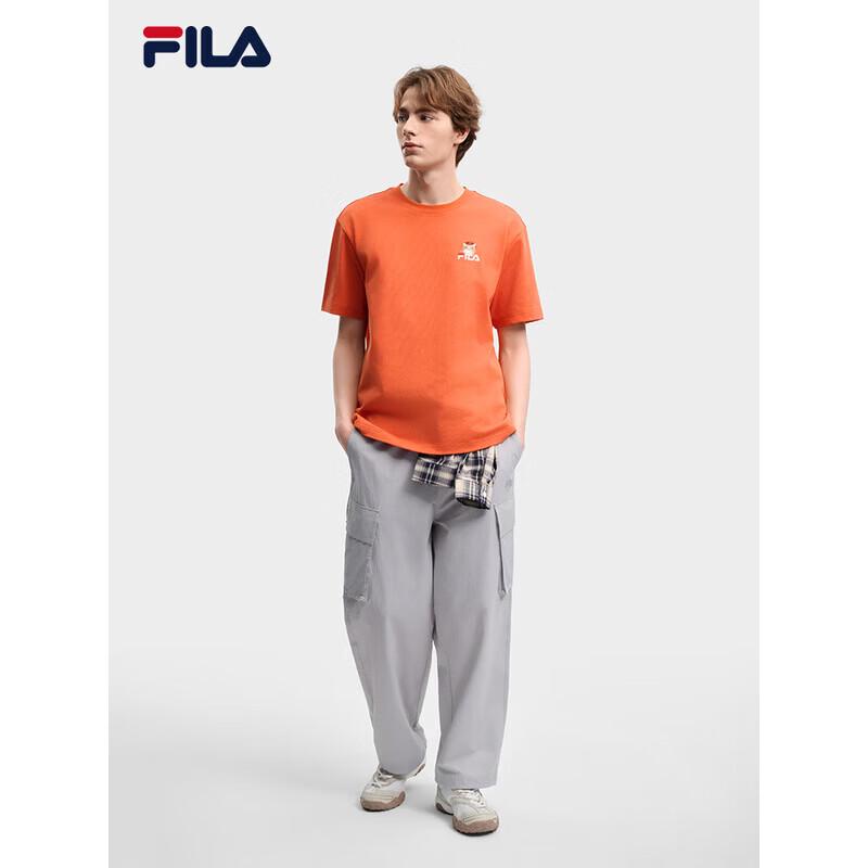 FILA Men s 2026 Spring Casual Cat Graphic T-Shirt S
