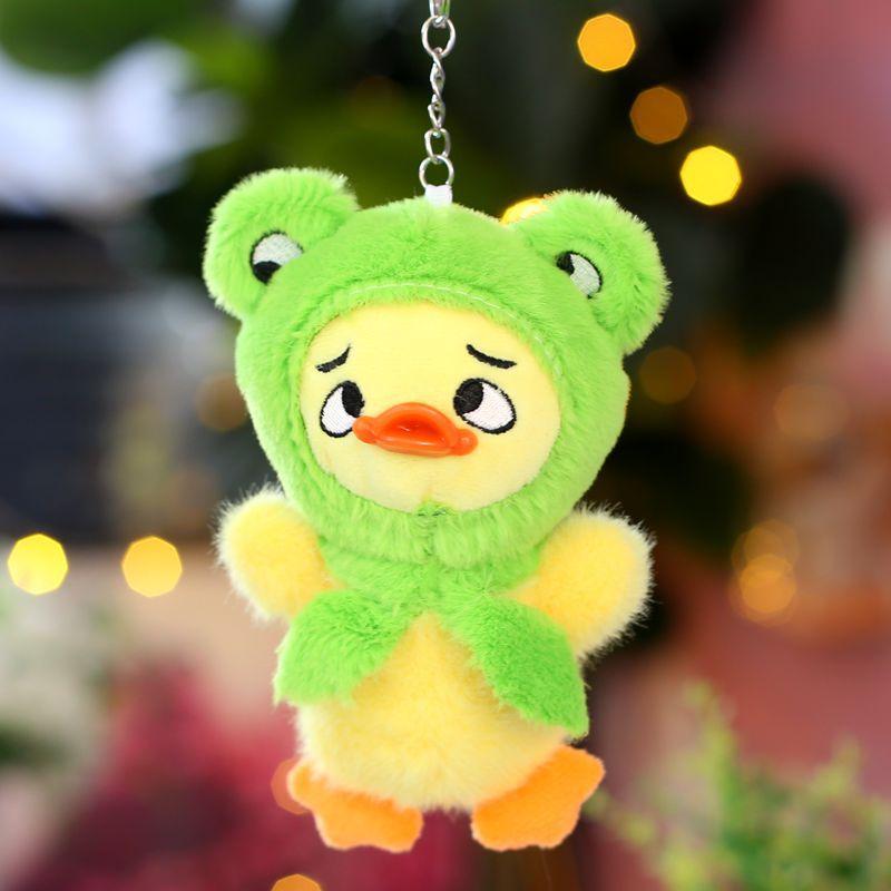 Creative Cartoon Annoying Duck To Work So Annoying Duck Plush Toy Doll Pendant Little Duck Bag Hanging Decoration