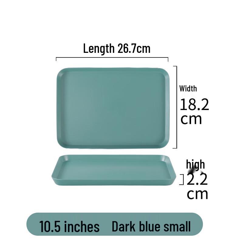 Nordic Style Melamine Rectangular Serving Tray