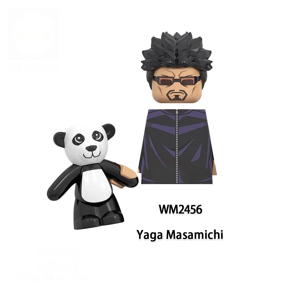 Jujutsu Kaisen Anime Cartoon Gojo Satoru Itadori Yuj Fushiguro Megumi Okkostu Yuta Building Blocks Mini Action Figures Kids Toy