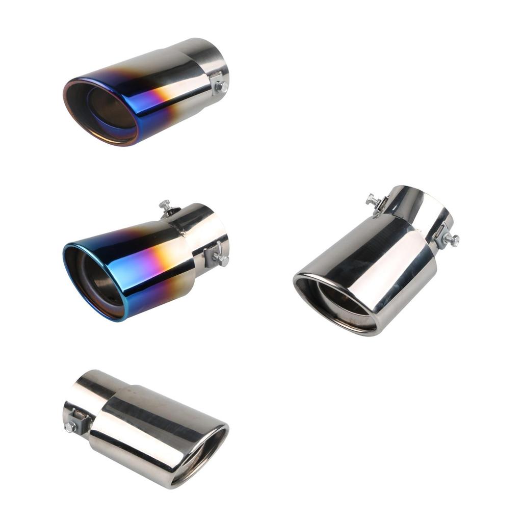 Tail Muffler Tip Accessories Universal Sturdy Muffler Tailpipe Exhaust Tailpipe Tip for Truck Sedan SUV Vehicles Cars