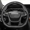 Compatible Leather Steering Wheel Cover for Cheetah CS10, Mattu Feiteng C5, Black King Kong CT5, Qiling CT7, Q6.