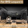 For BYD Leopard 8 Denza B8 Car Front Windshield Sunshade UV Protection Heat Insulation Car Interior Accessories