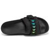 Kappa Logo Velcro Casual Slide Sandals Unisex Footwear Black K0CX5LT01D-990
