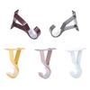 Aluminium Alloy Curtain Pole Bracket Metal Room Thickening Drapery Bracket for Home Office Dormitory Curtains