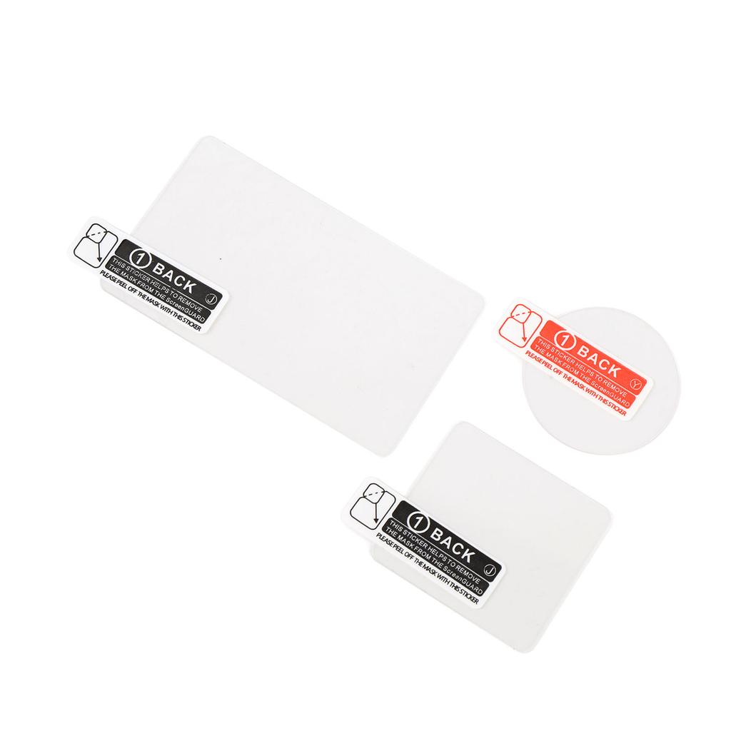 2 Sets Lens Screen Protector for Action 5 Pro Tempered Glass Lens and Rear Back Display Screen