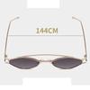 Timeless Women Vintage Sunglasses With Retro Small Metal Frame And Pc Lenses