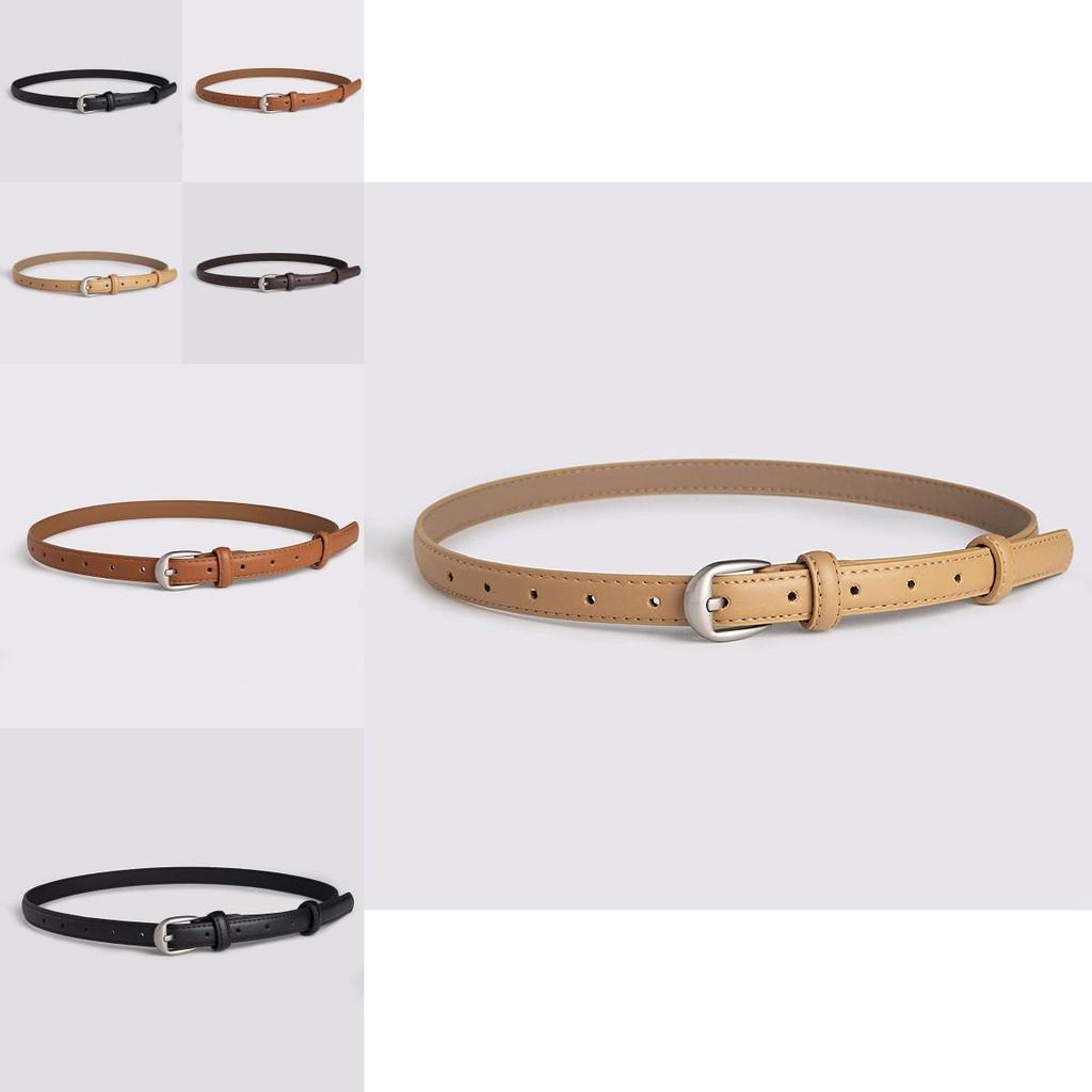 Women Fashion Pu Belt For Business Daily Use With Alloy Snap Closure For Office Attire
