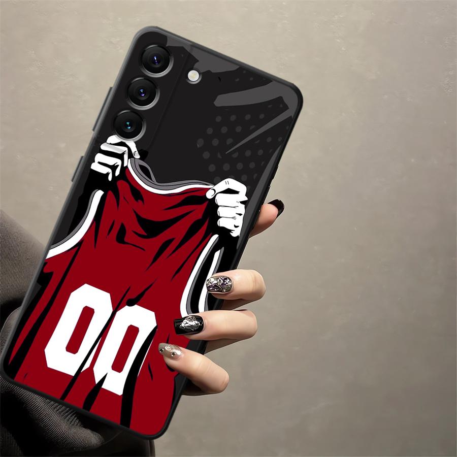 Jersey Numbers Case for Samsung Galaxy A05 A55 A23 A73 A57 A06 A52 A53 A37 A12 A25 Phone Cover A51 A17 A15 A41 A50 A70 A36 A13