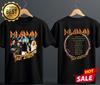 Def Leppard Tour 2025 Shirt 2 Sides Unisex T-Shirt