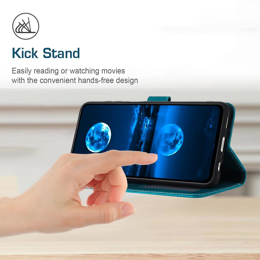 For Oppo F19 Pro/F19 Pro+ 5G/A94 5G/A94/Reno5 Lite/A95 5G/Reno6 Z/Reno5 Z/Reno5 F Case Leather Phone Wallet Cover