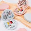 Mini Sewing Kit - Convenient Household Small Sewing Box with Multiple Functions - Sewing Tool Set in The Shape of A Heart