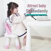 Creative Children's Backrest Low Stool for Reading and Shoe Changing