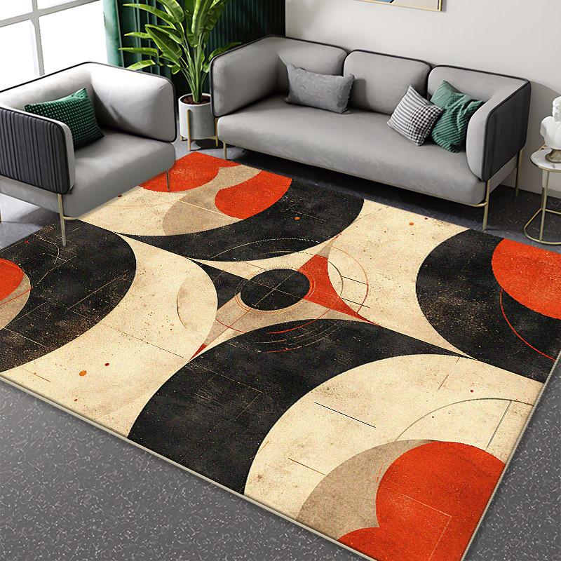 Nordic Geometric Carpet for Living Room Decor Sofa Table Large Area Rugs Anti-slip Hallway Balcony Rug Bedroom Luxury mats