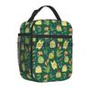 Cute Frog Lunch Bag for Women Boys Girls Portable Lunch Box Reusable Cooler Tote Bag for Office Work School Picnic Beach Travel