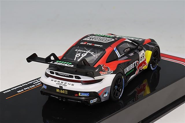 KOKUSAI BOEKI (ixo) 1/43 Porsche 911 GT3 Cup 2024 Carrera Cup #69 Finished Model GTM177
