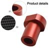 8pcs 19/20MM Woodworking Table Limit Tenon Aluminium Alloy Hooks Dog Clamp Woodworking Table Clamping Workbench Stopper