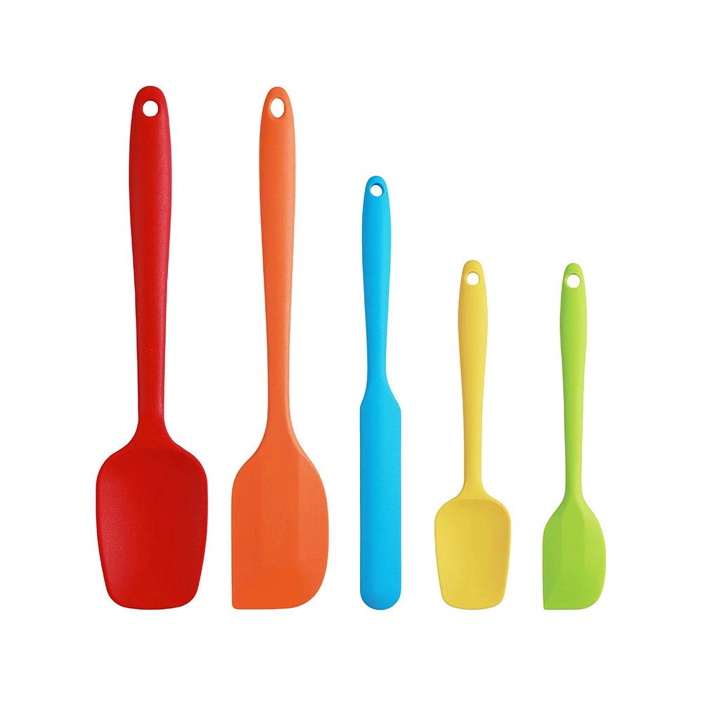 Silikon 6-delt slikkepottsett – Varmebestandige, non-stick kjøkkenredskaper for baking og matlaging