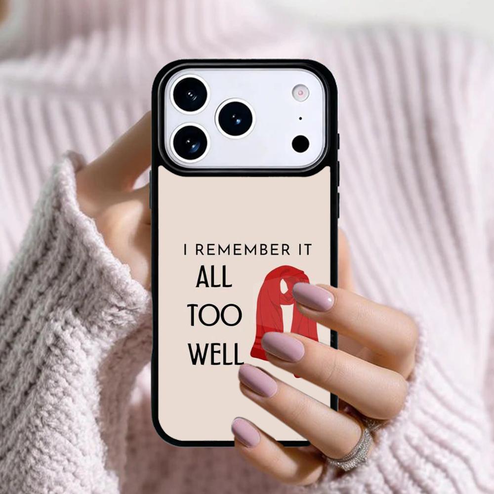 All Too Well Lyrics Phone Case For Apple iPhone 17 Air 16E 15 14 Plus 13 12 11 Pro Max Mini Funda Cover