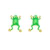 Creative Cute Animal Frog Toad Earrings For Women Aesthetic Design Gothic Funny Green Frog Stud Earring Girls Party Jewelry Gift