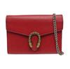 [Pre-Owned] Dionysus Chain Strap Leather Wallet Crossbody Shoulder Bag - Very Good #191A7NO