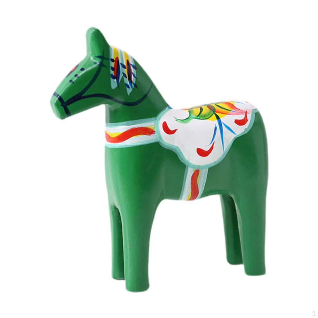 Wooden Horse Sculpture - Vintage Home Decor Piece