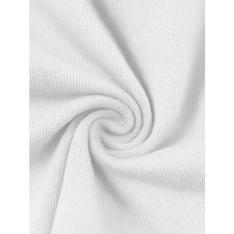 European Size Women's Horse Print T-Shirt - Soft Round Neck Short Sleeve Top with - Horse Lover Gift, White Casual Blouse