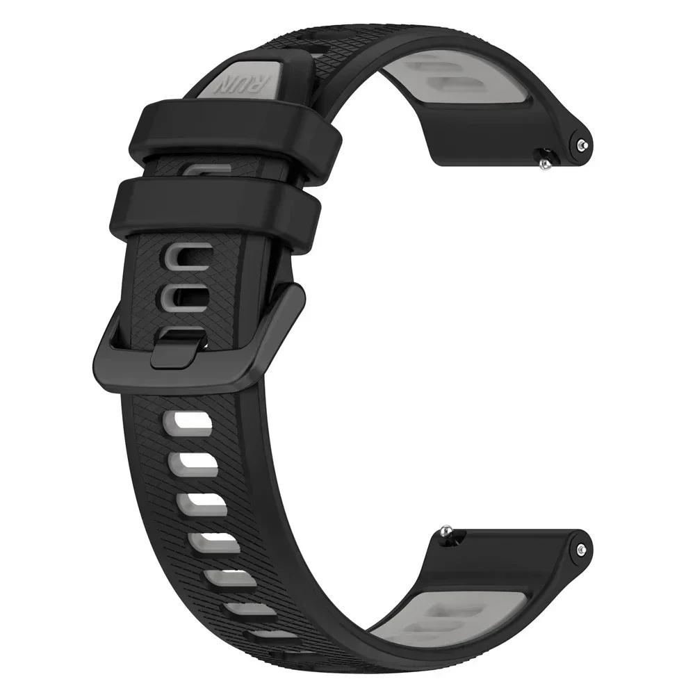 20/22mm Strap For Amazfit BALANCE 2/Bip 6/GTR 4 2 3pro/GTS 4 2 Silicone Bracelet For Huawei Watch 5 4/GT 6 5 4 3 2 Sports Band