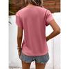 Women's T-shirt Summer Sexy Deep V-Neck Short Sleeve Top