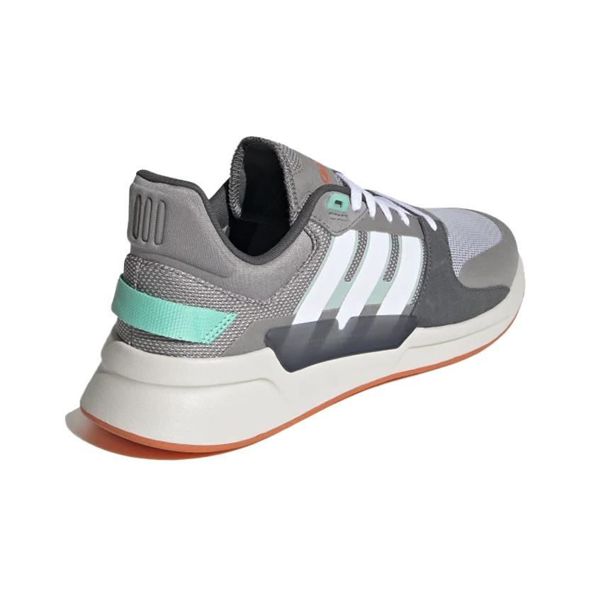 adidas Neo Run 90s Classic Mesh TPU Shock Absorption Non-Slip Wear-Resistant Low-Top Running Shoes Men Sneakers Brown Green EG8655