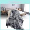 Faux Oversized Fur Blanket Super Soft Cozy Blanket Luxury Fluffy Blan Throw