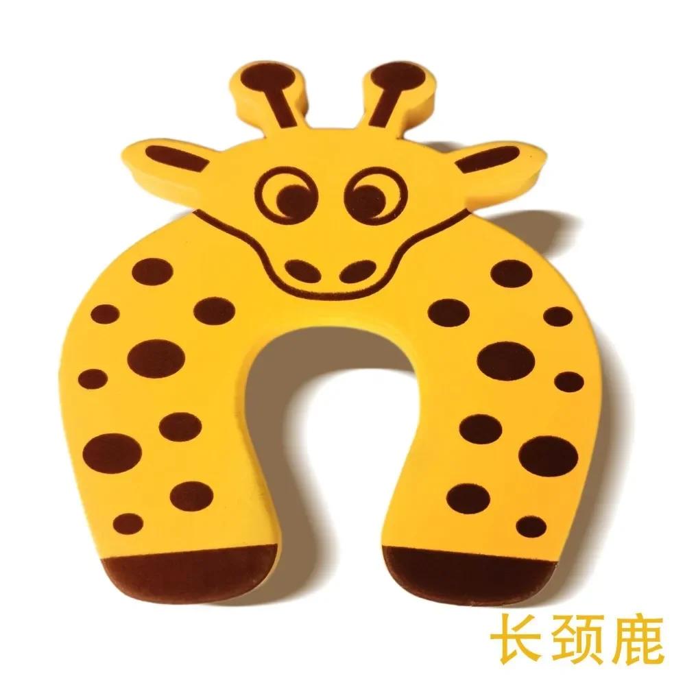 1 Stück Schutz Baby Sicherheit Niedliches Tier Türstopper Möbel Baby Karten Schloss Neugeborenenpflege Kinder Kind Finger Schutz