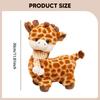 Giraffe Pillow Toy Doll Stuffed Animal Decorative Soft Cartoon Children Kids Birthday Gift for