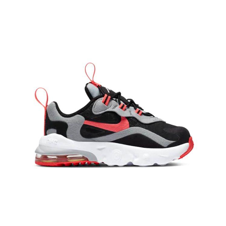 Nike Air Max 270 RT Comfortable Casual Low-Top Running Shoes Baby Sneaker Black Gray Red CD2654-019