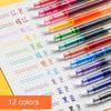 0.5mm Quick-Drying Large Capacity Smooth Rollerball Pens Gel Ink Pen Needle Point Fine Line Writing School & Office Supplies