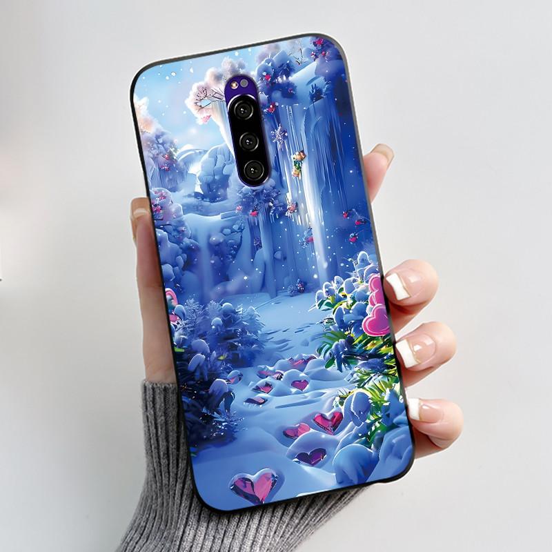 Case For Sony Xperia 1 XZ4 Casing Aesthetic Fashion Cute Cat Black Silicone Soft Shockproof Phone Cover For Sony Xperia 1 Case