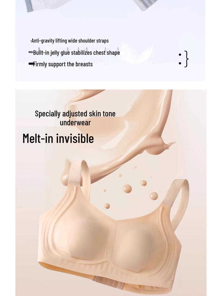 Women's Plus Size Seamless Minimizing Bra - Soft Support & Breathable Comfort
