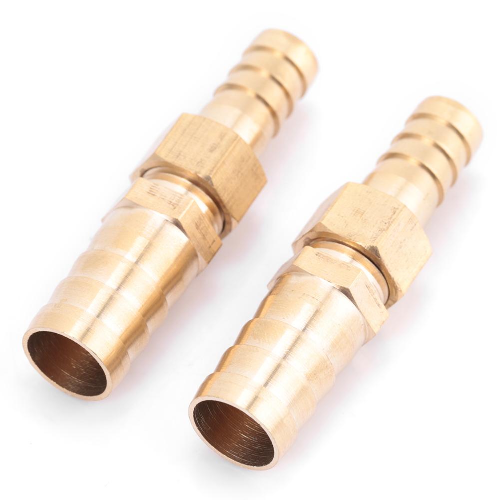 Brass Fitting Hose Barb Tail Reducer Reducing Plug Connector(10mm 12mm 2pcs )