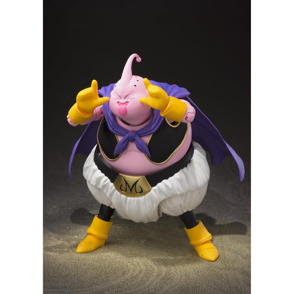 TAMASHII NATIONS S.H.. Figuarts Dragon Ball Z Majin Buu (Bueno) Reedición Figura de Acción de PVC y ABS de 180 mm