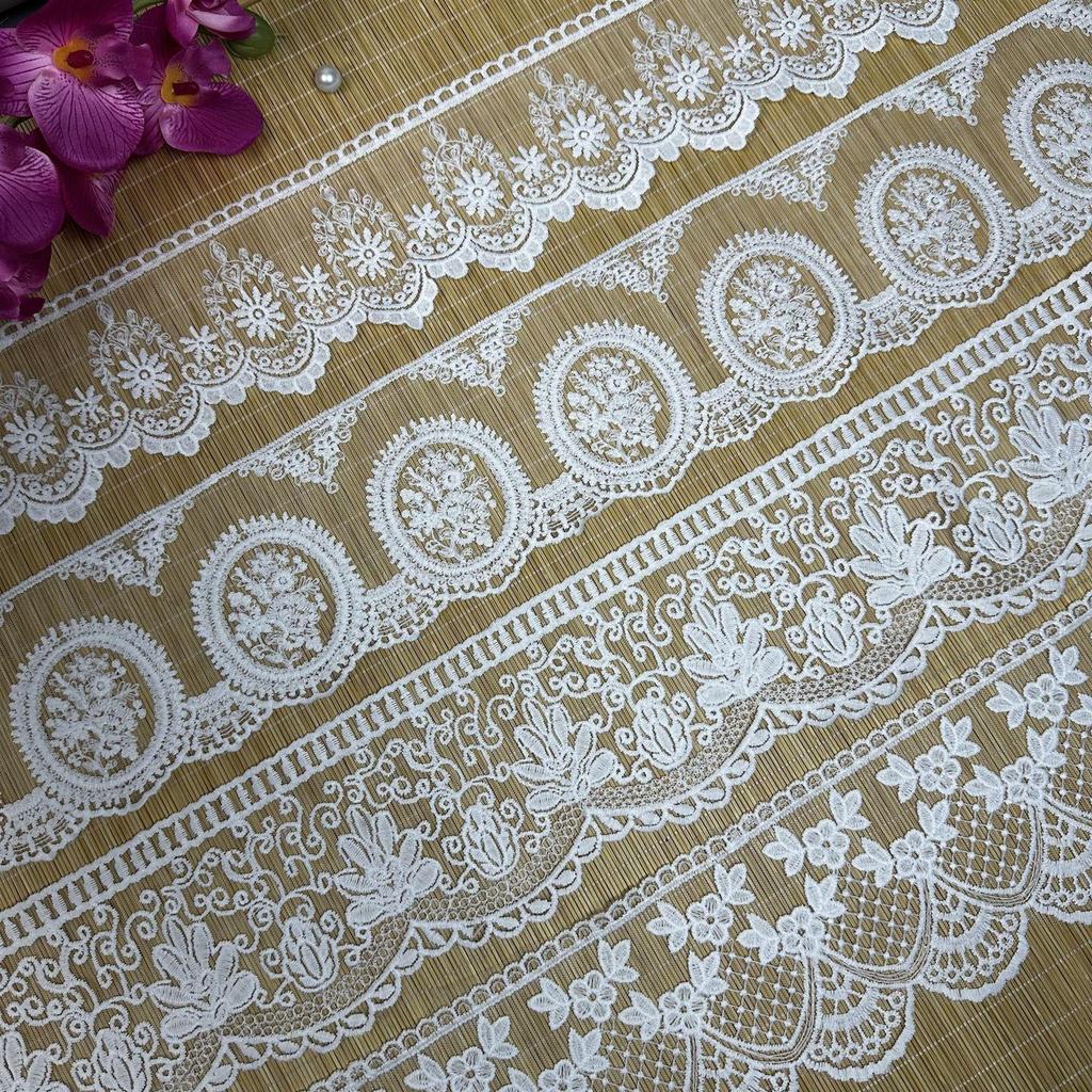 Vintage Palace-Style Lolita Wedding Dress with Water-Soluble Milk Silk Lace Mesh