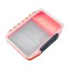 Waterproof Plastic Pockets Fly Fishing Box Portable Fishing Tackle Box Light Weight Fishing Tackle Hook Box Enduring