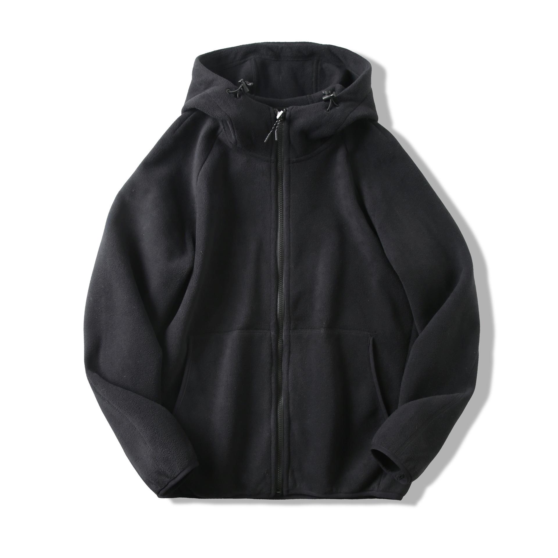 

Осень Зима Спорт Толстовка Флис Теплая Мужская Повседневная Удобная Куртка XXL