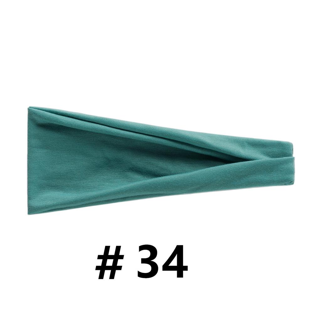 Headbands for Women Non Slip Sweat Hairbands Elastic Soft Stretchy Head Bands Sports Workout Yoga Outdoor Running Travel Headwrap Hair Accessories