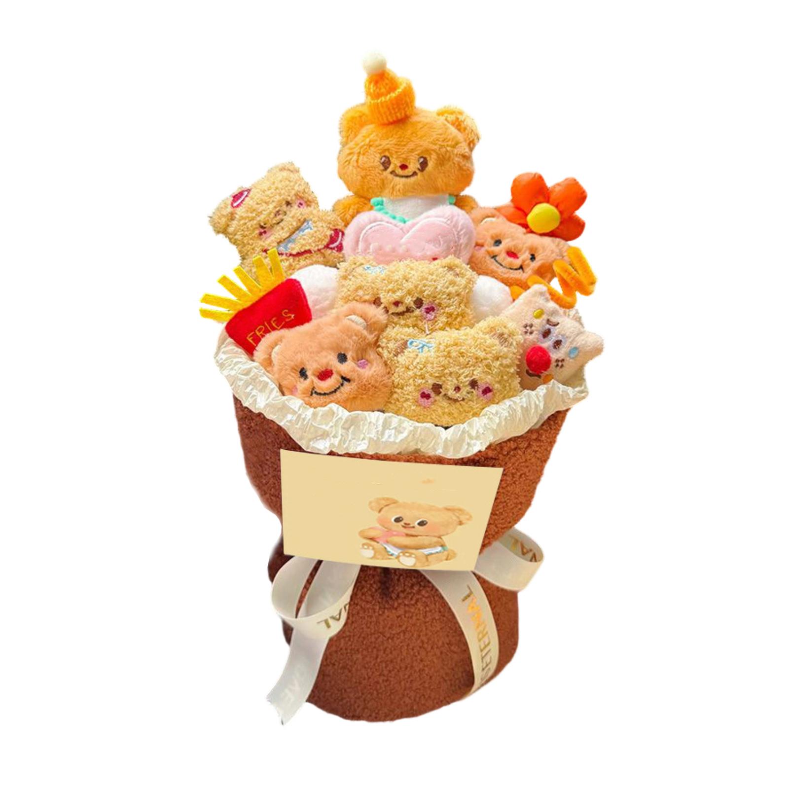 Plush Toy Bouquet Birthday Gift For Female Friends/Besties One Size