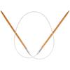 ChiaoGoo Round Bamboo Patina 1 Piece Needle, 60cm, 6.00mm, -
