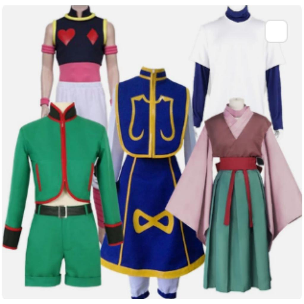 Hunter x Hunter Hisoka Morow Cosplay Komplettset Halloween Kostüm