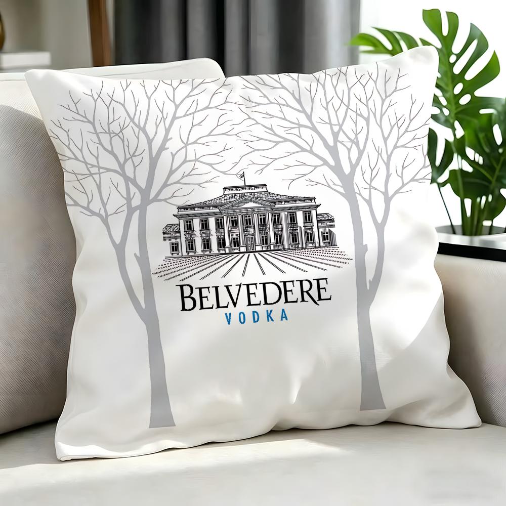 Alcohol Belvedere Cushion Cover Cushion Cover Set 4Pcs 50X50 45X45 40X40 Pillowcase Decorative Sofa Home Decor