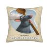 Ratatouille Pillow Case Anyone Can Cook  Vintage Pillow Cover Design Pillowcases For Sofa Home Decor